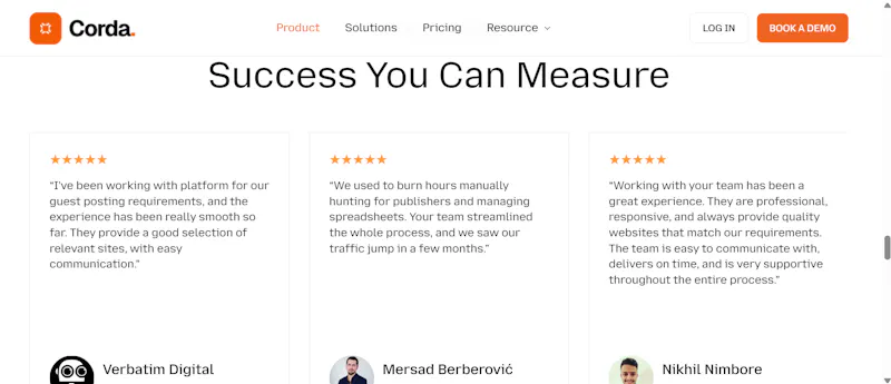 Corda Marketing screenshot 5