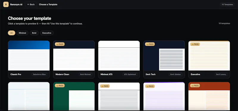 Renonym screenshot 3