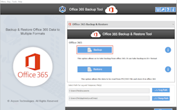 Office 365 Email Backup Tool media 2