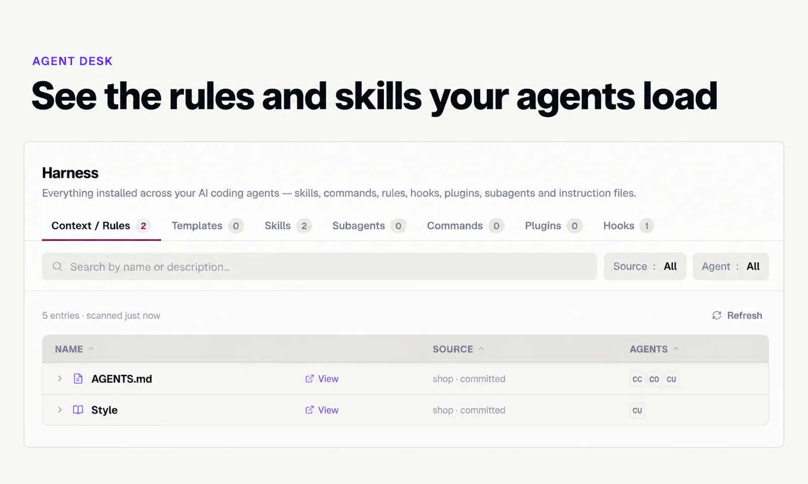 Agent Desk + Session Intelligence screenshot 3