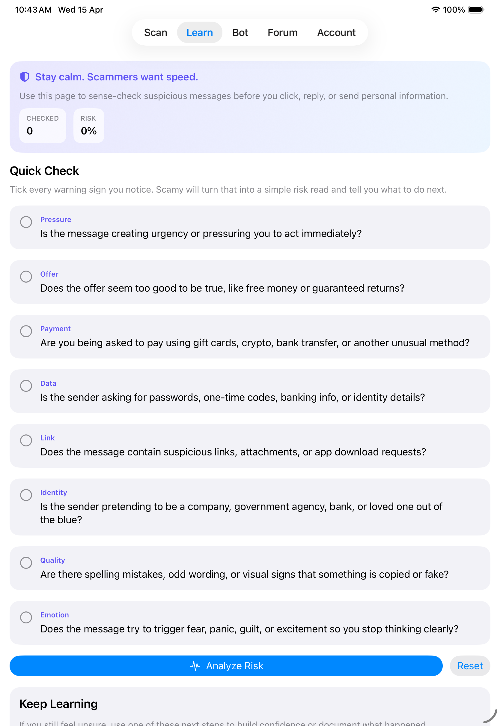 Free Scam Detector  gallery image