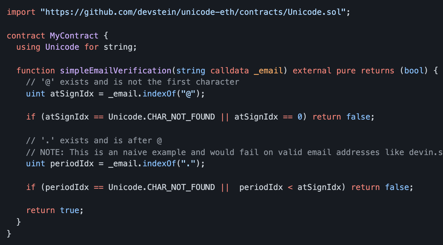 Unicode Ethereum Project gallery image