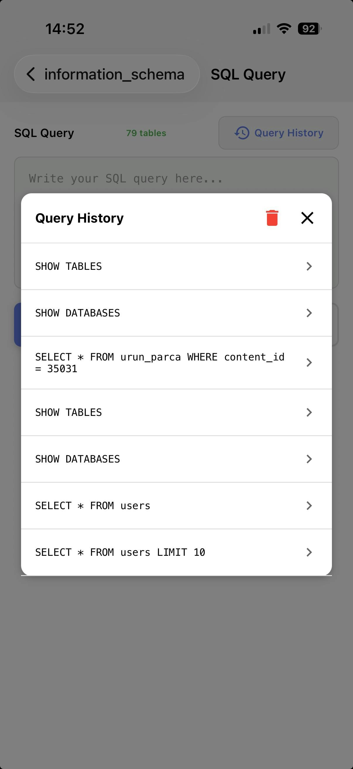 MySQL Client  gallery image