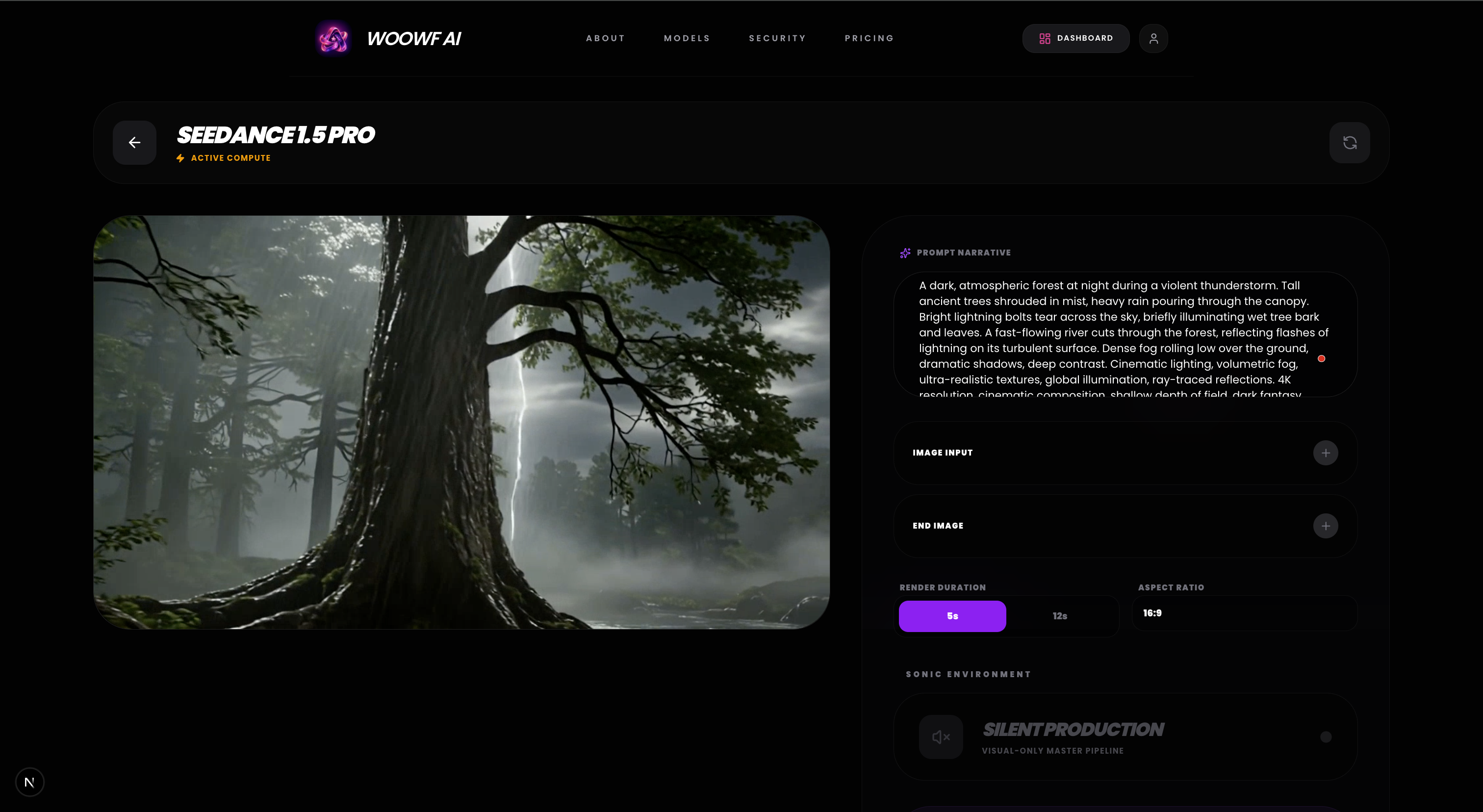 WOOWF AI - Screenshot 4 showing product features and functionality