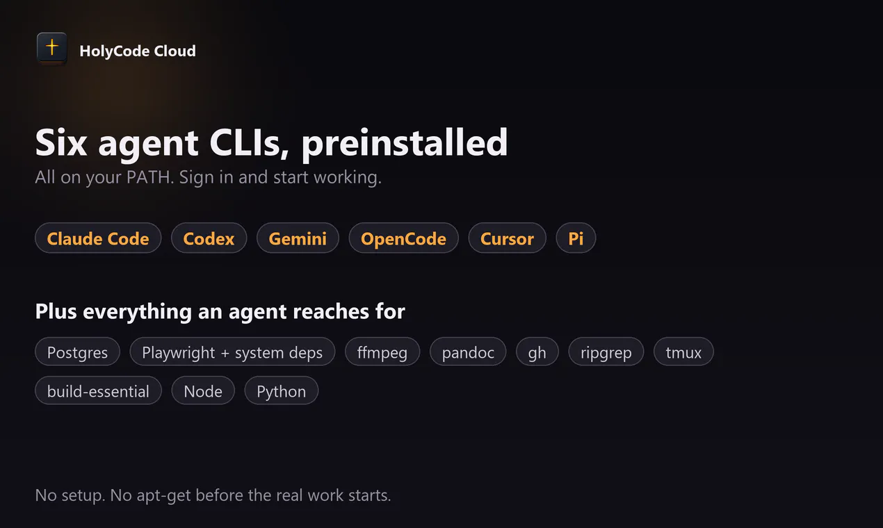 HolyCode Cloud gallery image