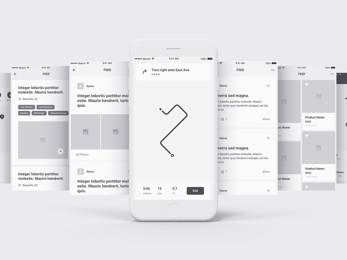 Wireframe Kit v3