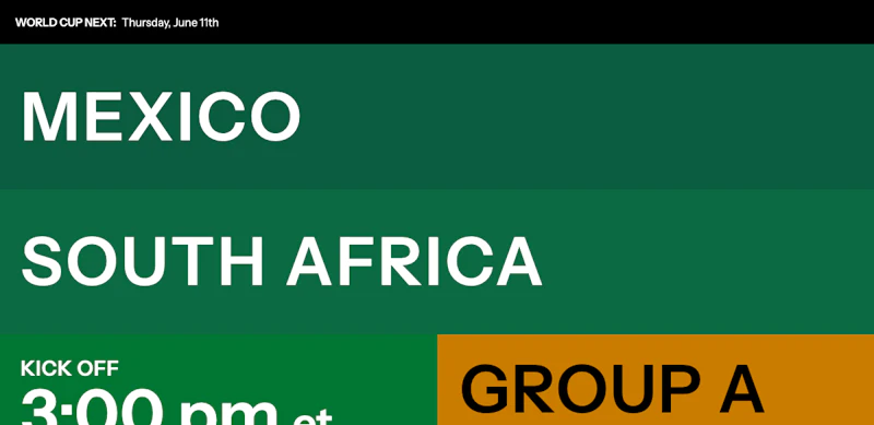 World Cup Next screenshot 1