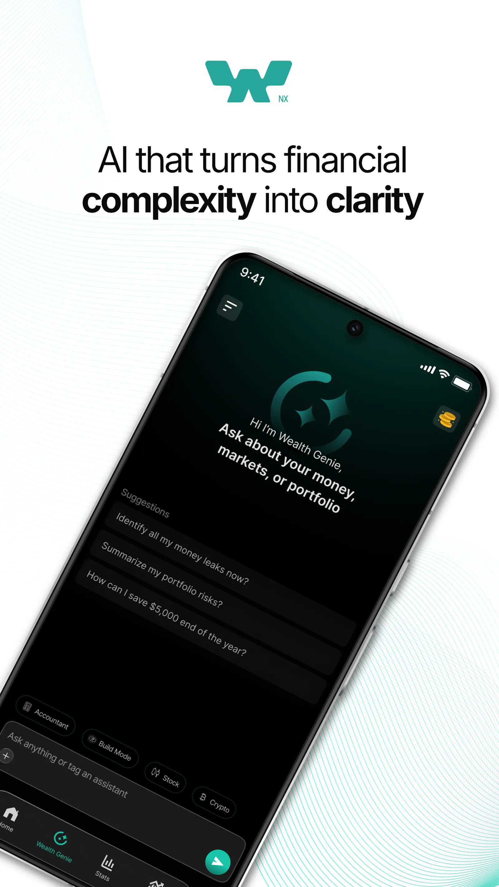 WealthNX AI - AI-Powered Wealth Tracker screenshot 4