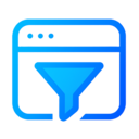 Clean View Filter - Product Hunt launch logo and brand identity