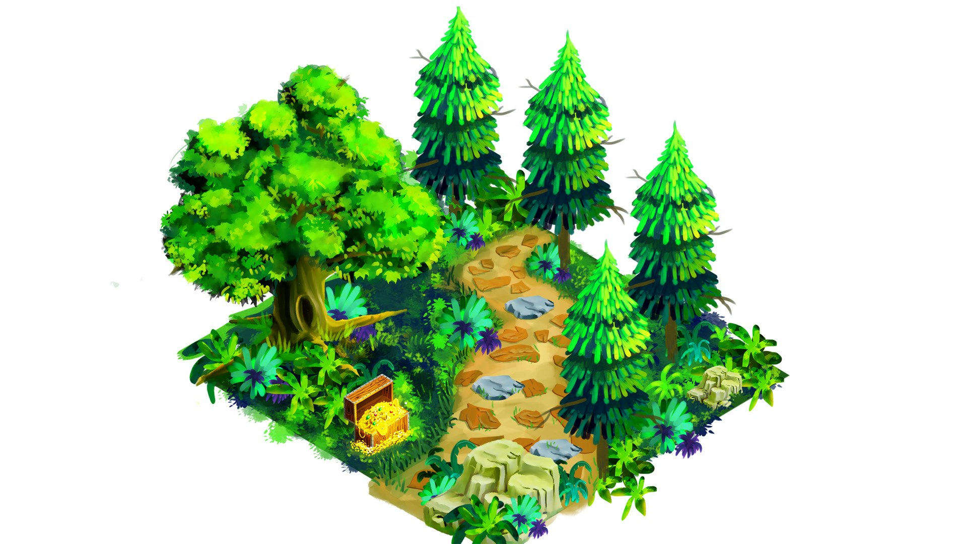 Isometric game environment tutorial gallery image