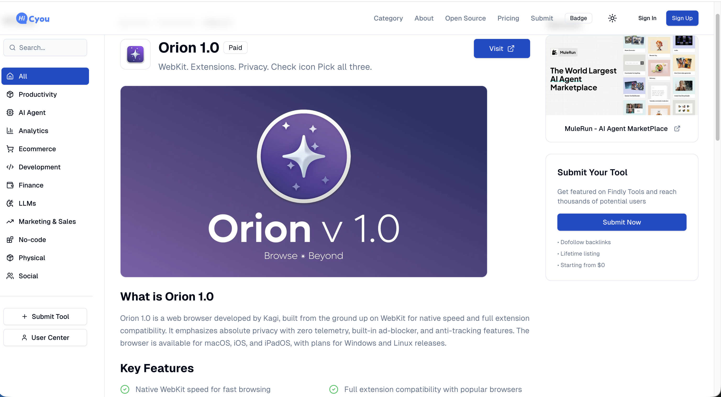 HiCyou | Free Open Source Directory gallery image