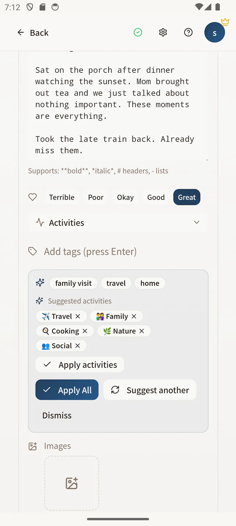 OwnJournal screenshot 6