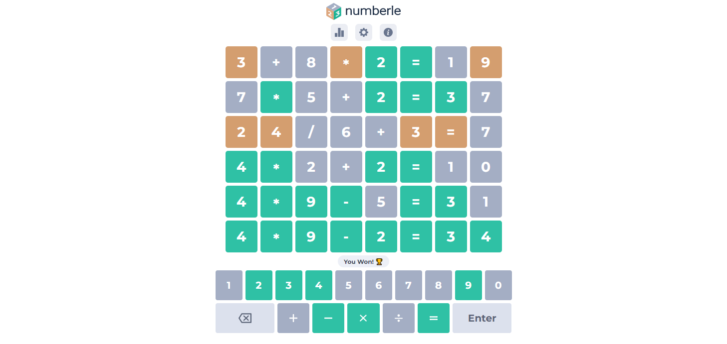Numberle - Math Game gallery image