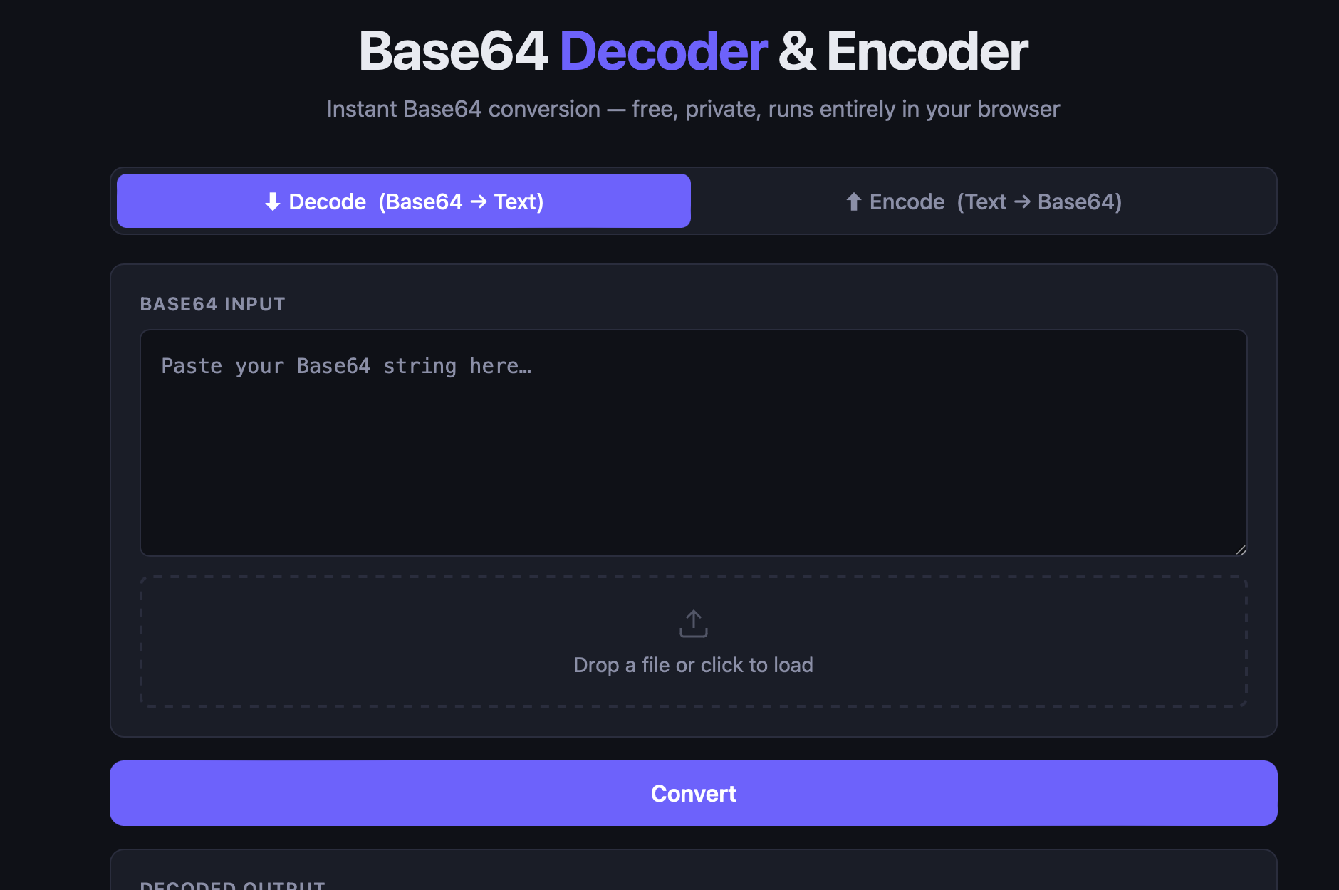 Base64 Decoder & Encoder Online — Free gallery image