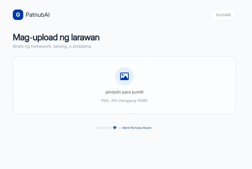 PatnubAI - Screenshot 2 showing product features and functionality