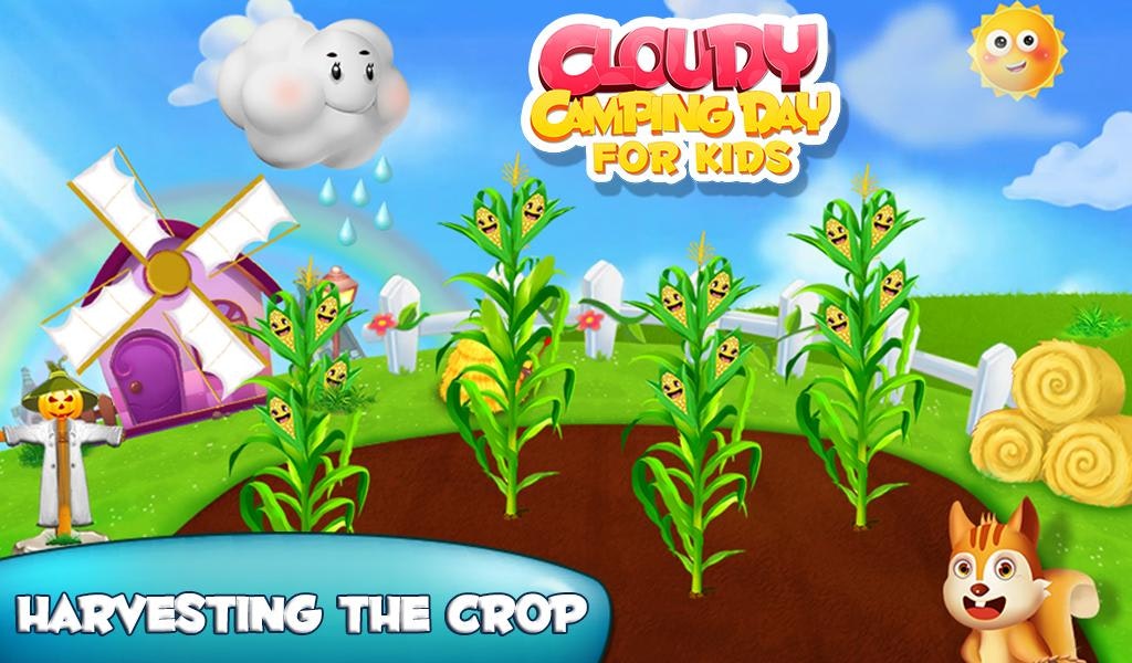 Cloudy Camping Day For Kids gallery image