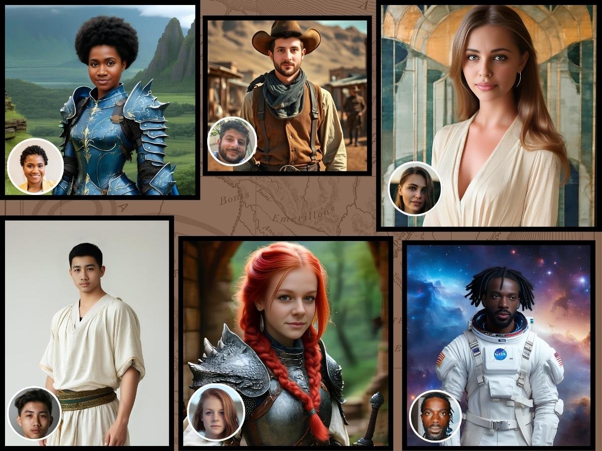 ThrowbackAI: Fantasy & Sci-Fi Avatars gallery image