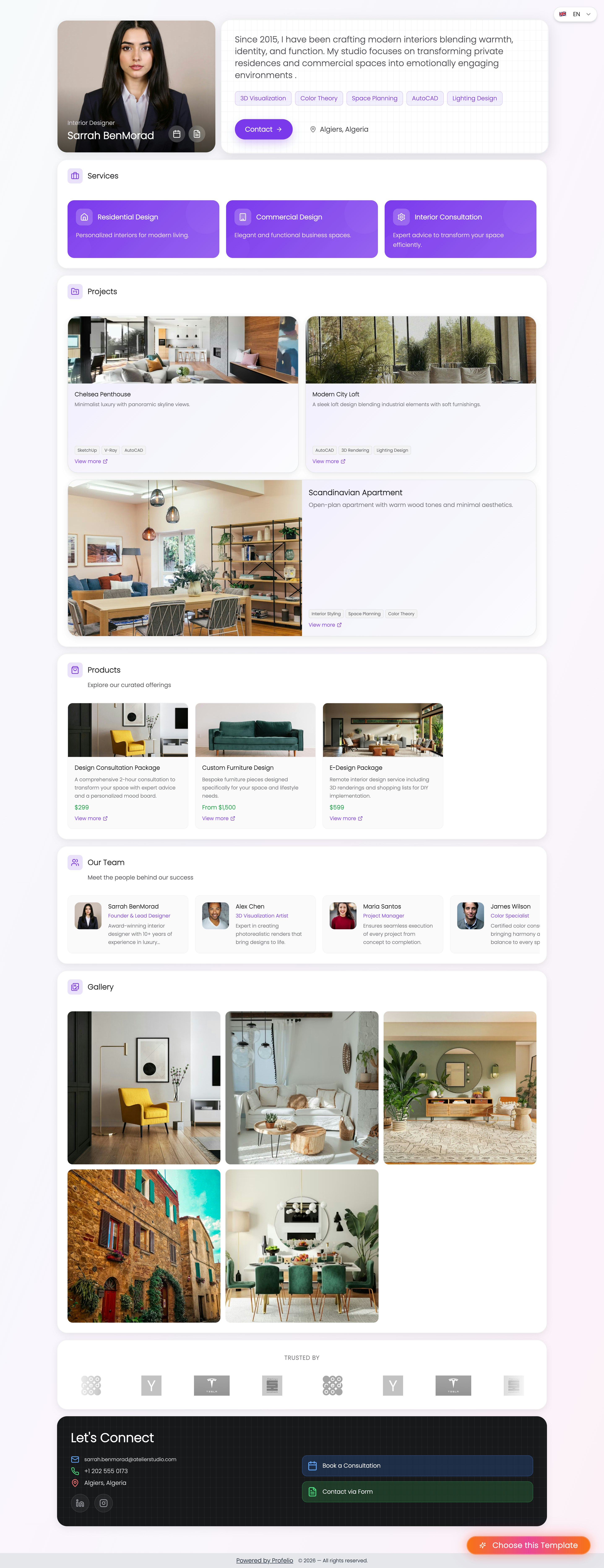 Profelio - Screenshot 2 showing product features and functionality