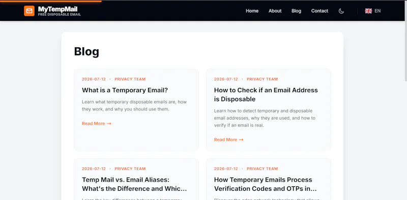 MyTempMail – Temporary Email with OTP screenshot 3