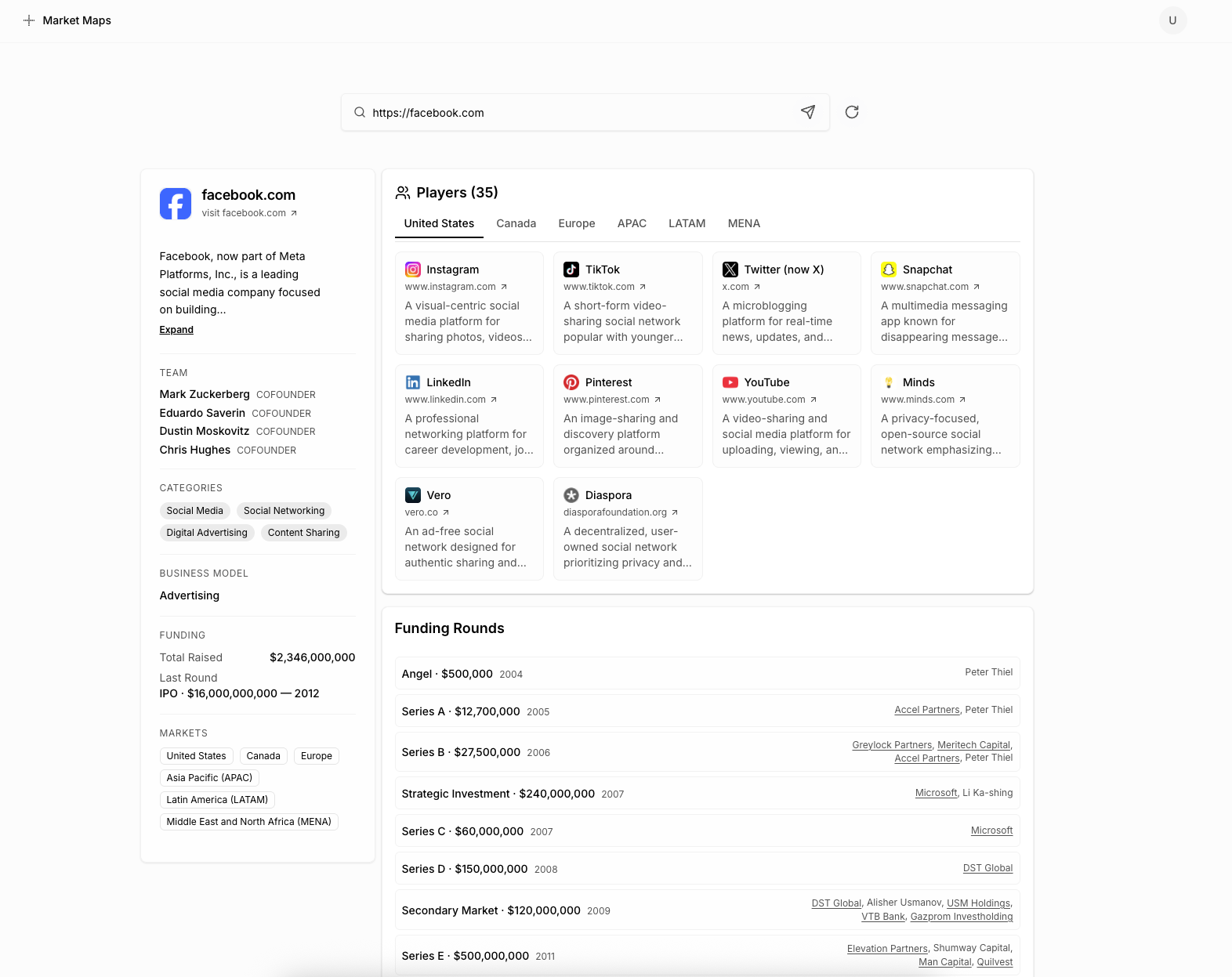 Market Maps - Screenshot 2 preview