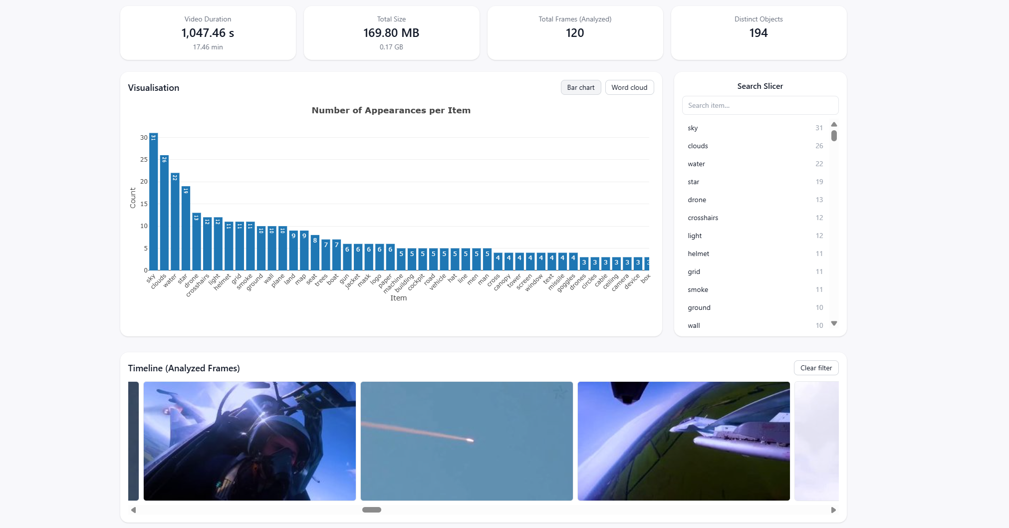 VideoSenseAI - Screenshot 2 showing product features and functionality