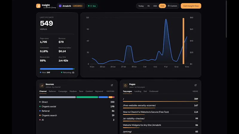 Insight screenshot 1 (video preview)