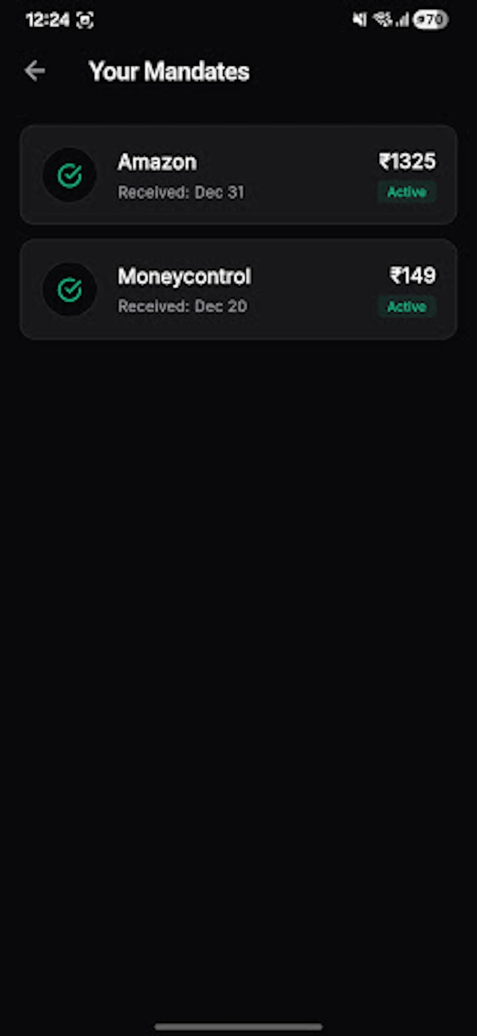 MandateVault screenshot 4