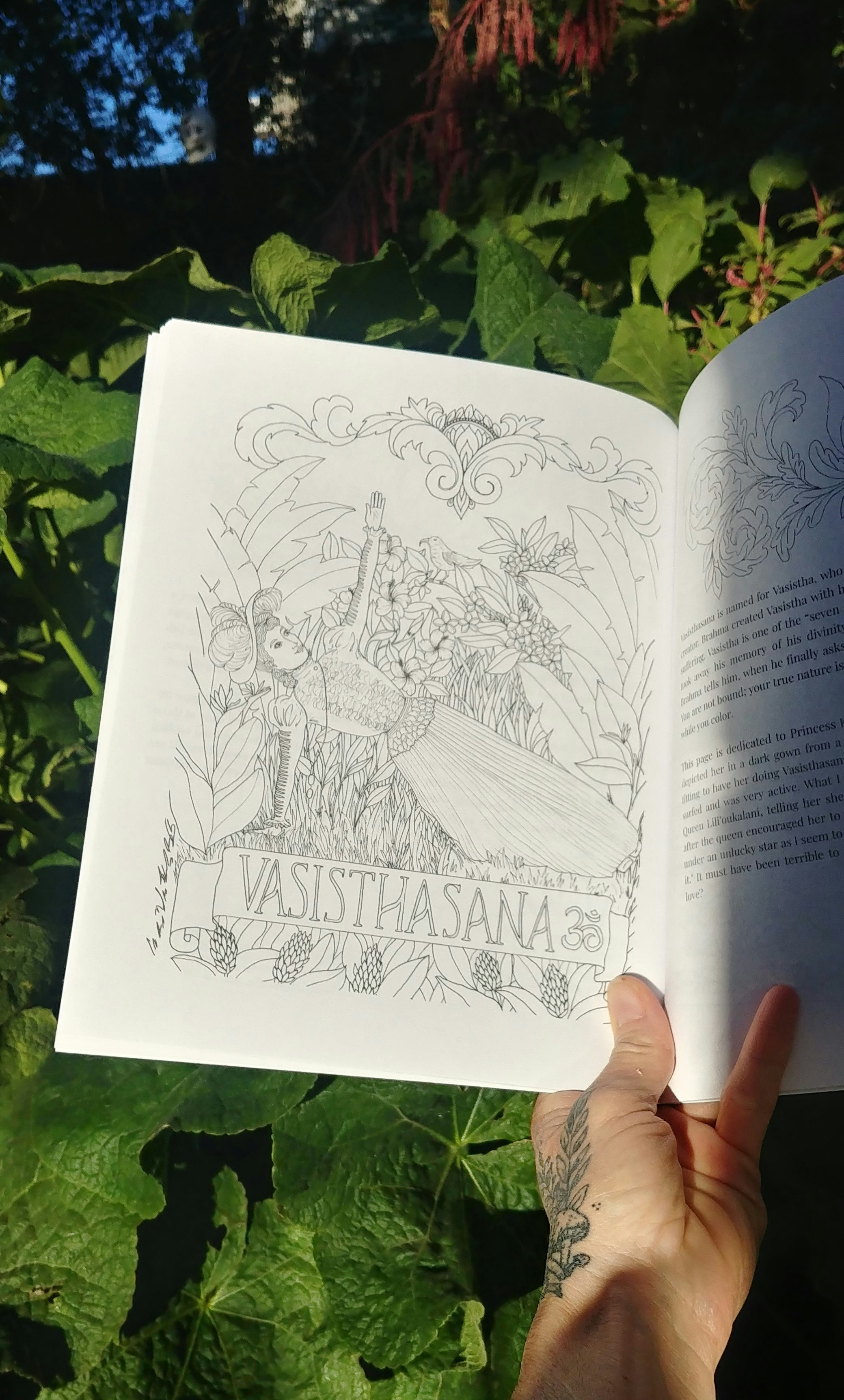 Victorian Yoga A Coloring Adventure gallery image