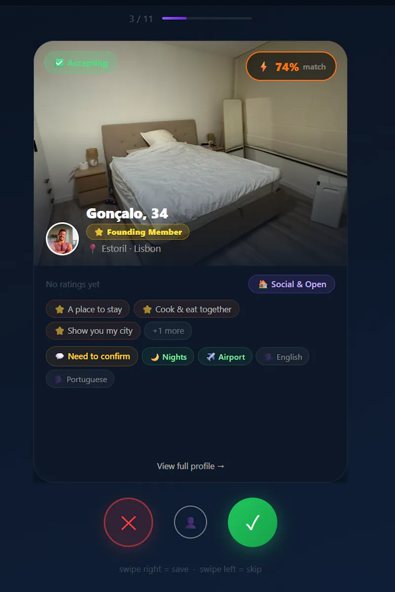 TravelMatchr screenshot 8