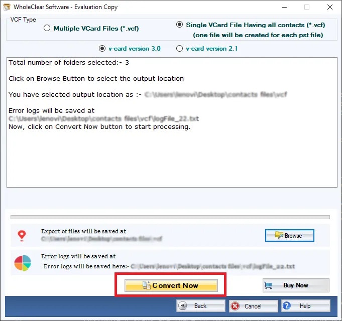 Convertisseur Excel à VCF entier media 3
