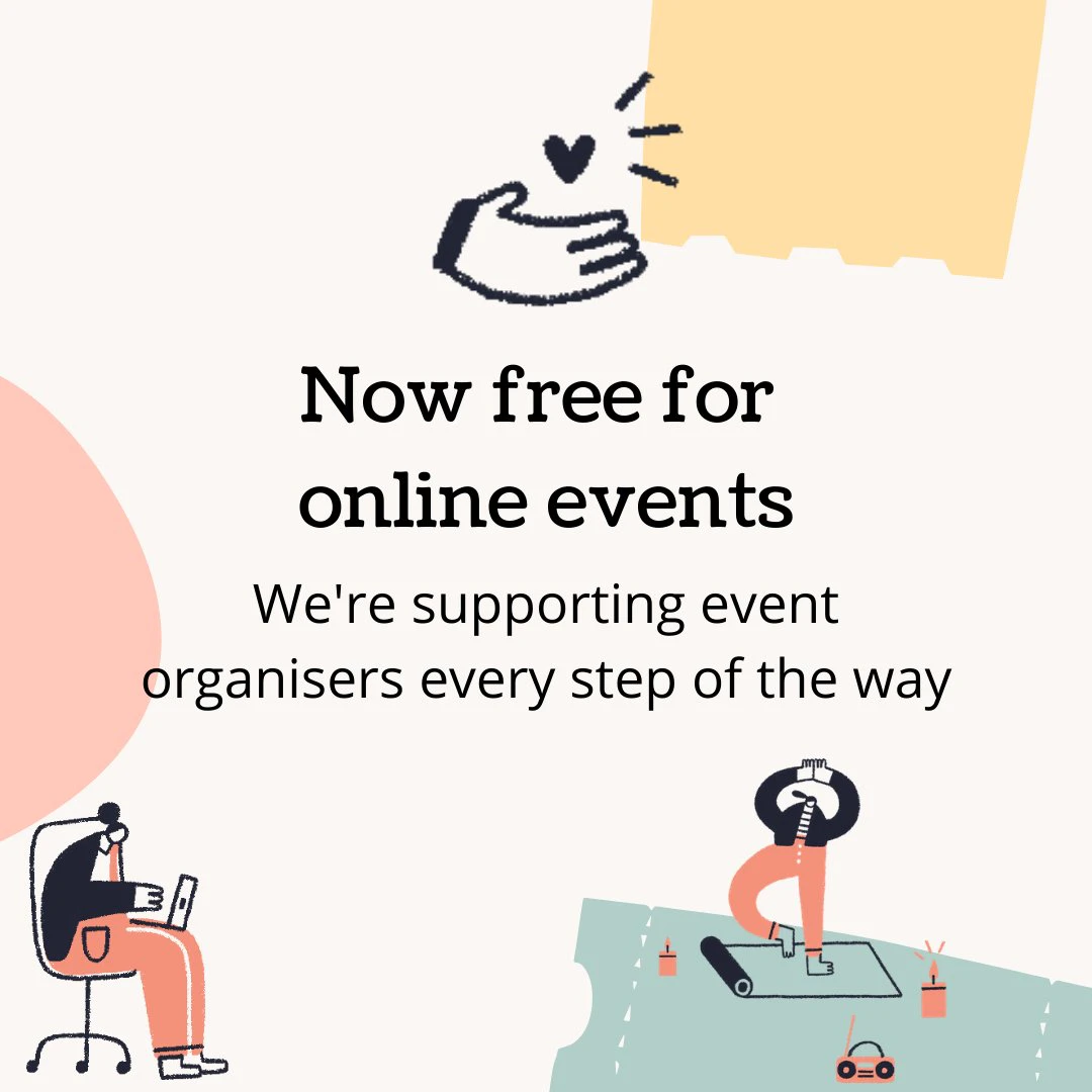 Ticket Tailor: Free for online events