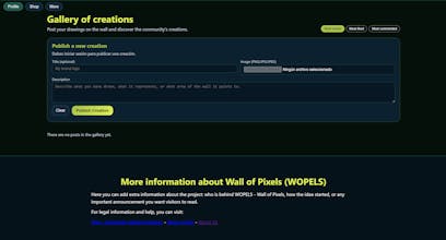 WOPELS - Wall of Pixels gallery image