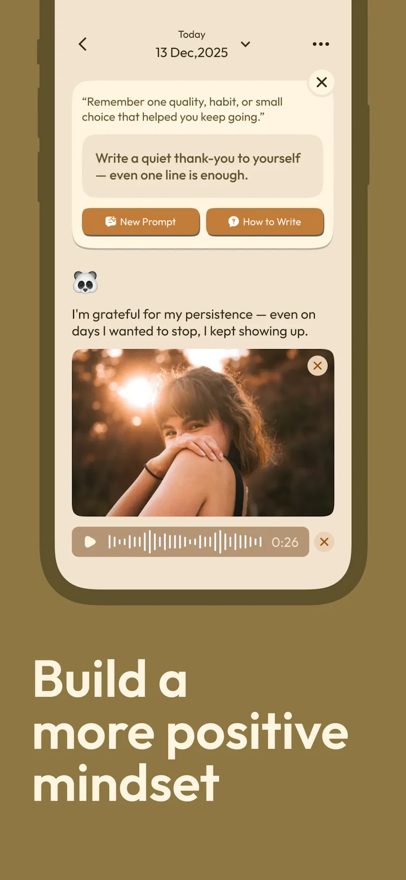 Grateful Panda: Gratitude App screenshot 7