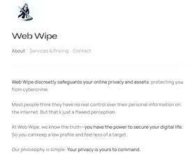 Web Wipe gallery image