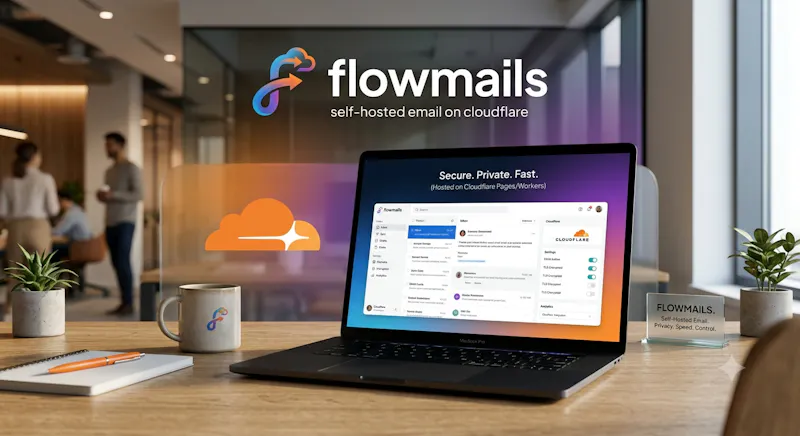 Flowmails | CF native domain email box screenshot 1