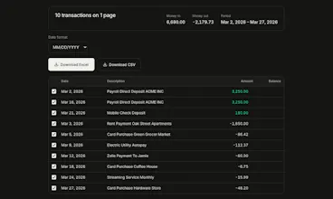 Bank Statement Converter gallery image