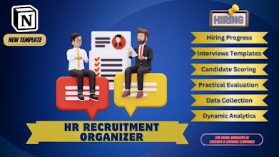 HR Recruitment Organizer in Notion gallery image