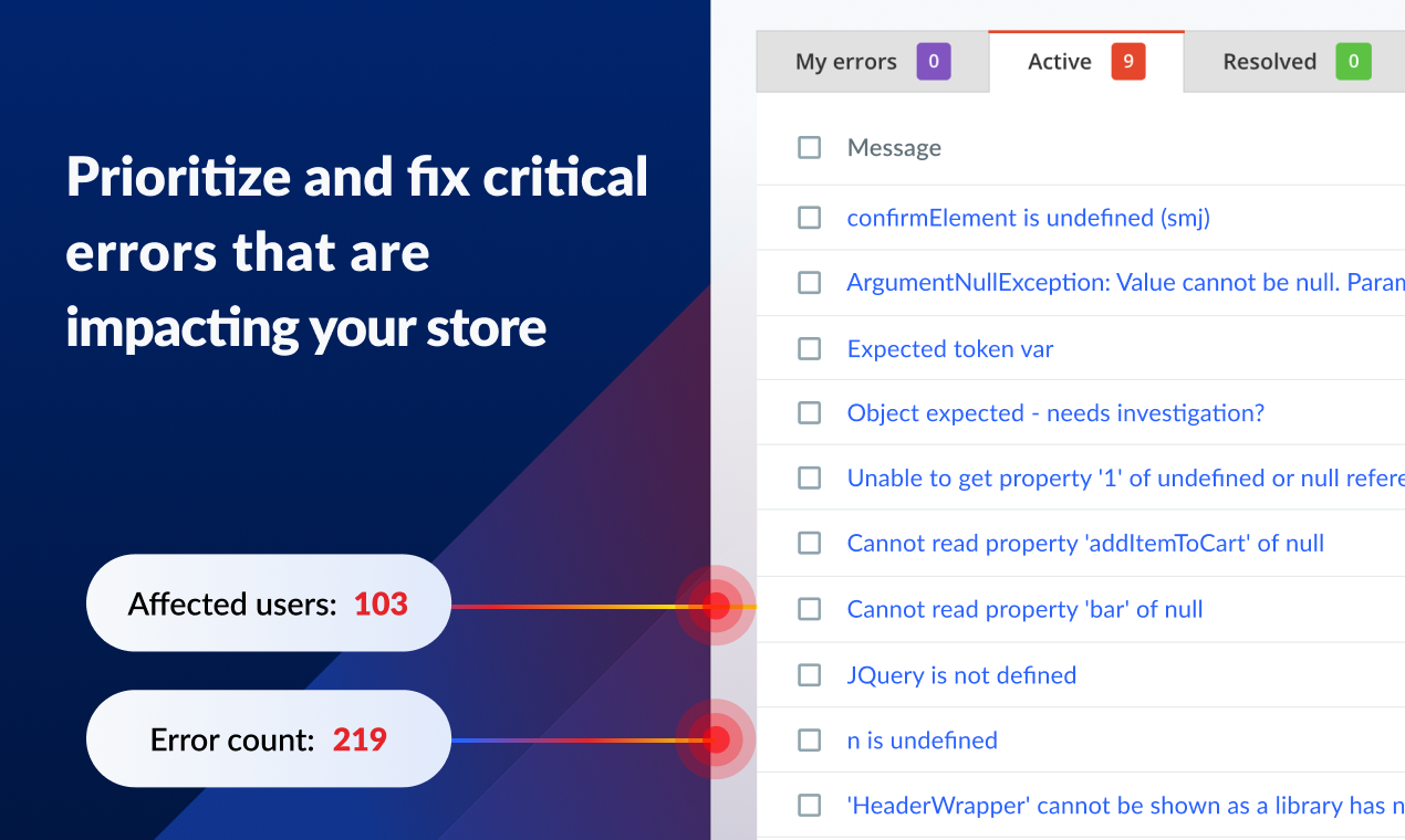 Raygun Crash -Bericht für Shopify - Nehmen Sie die Leistung Ihres Shopify -Ladens auf die nächste Stufe Medien 6