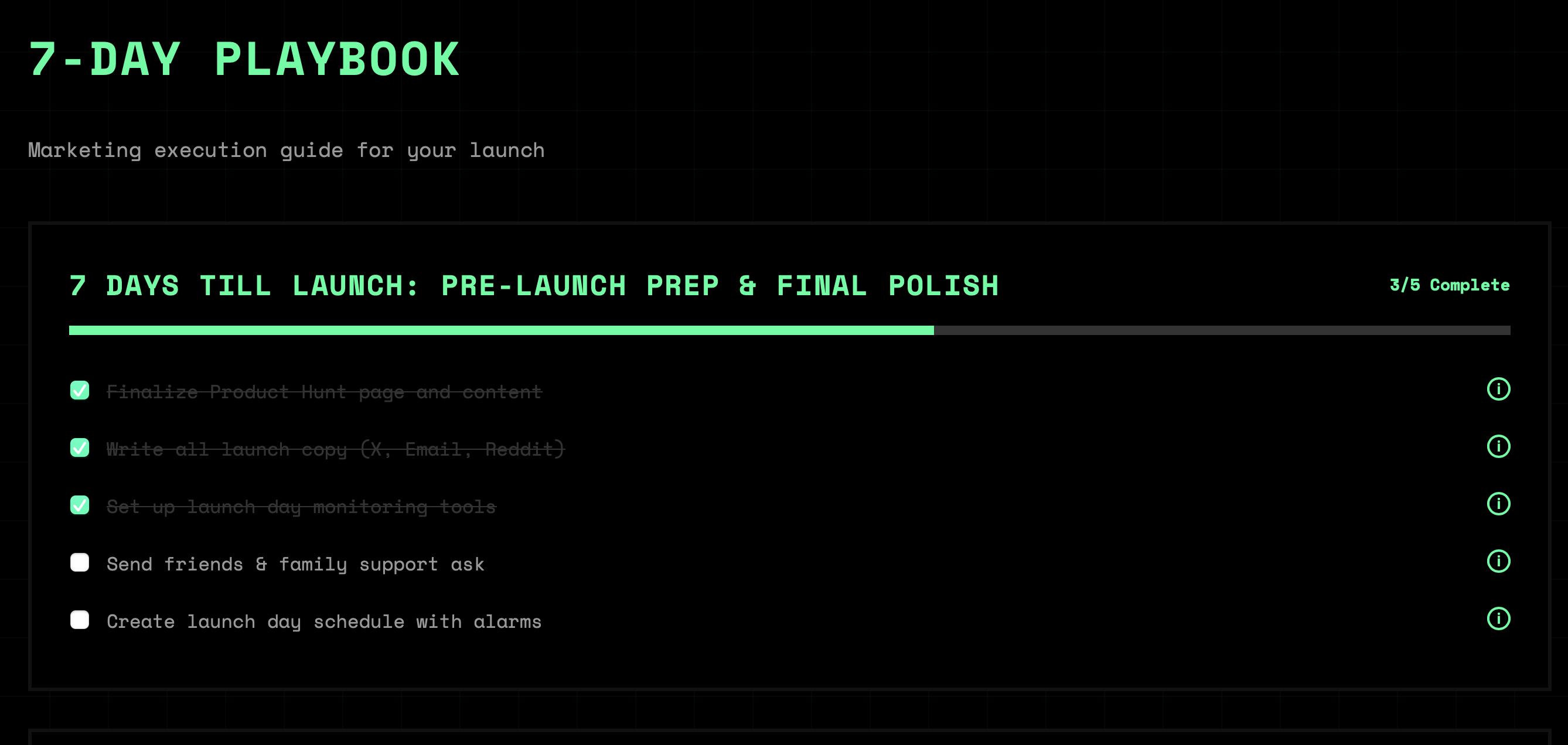 LaunchKit - Screenshot 4 showing product features and functionality