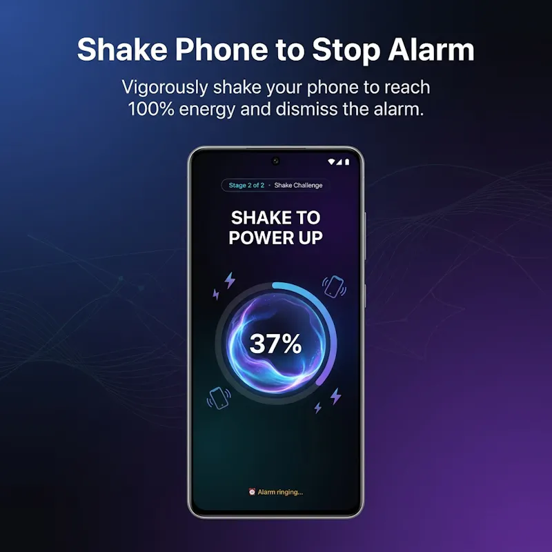 Lazy Alarm — Wake Up Your Brain screenshot 2
