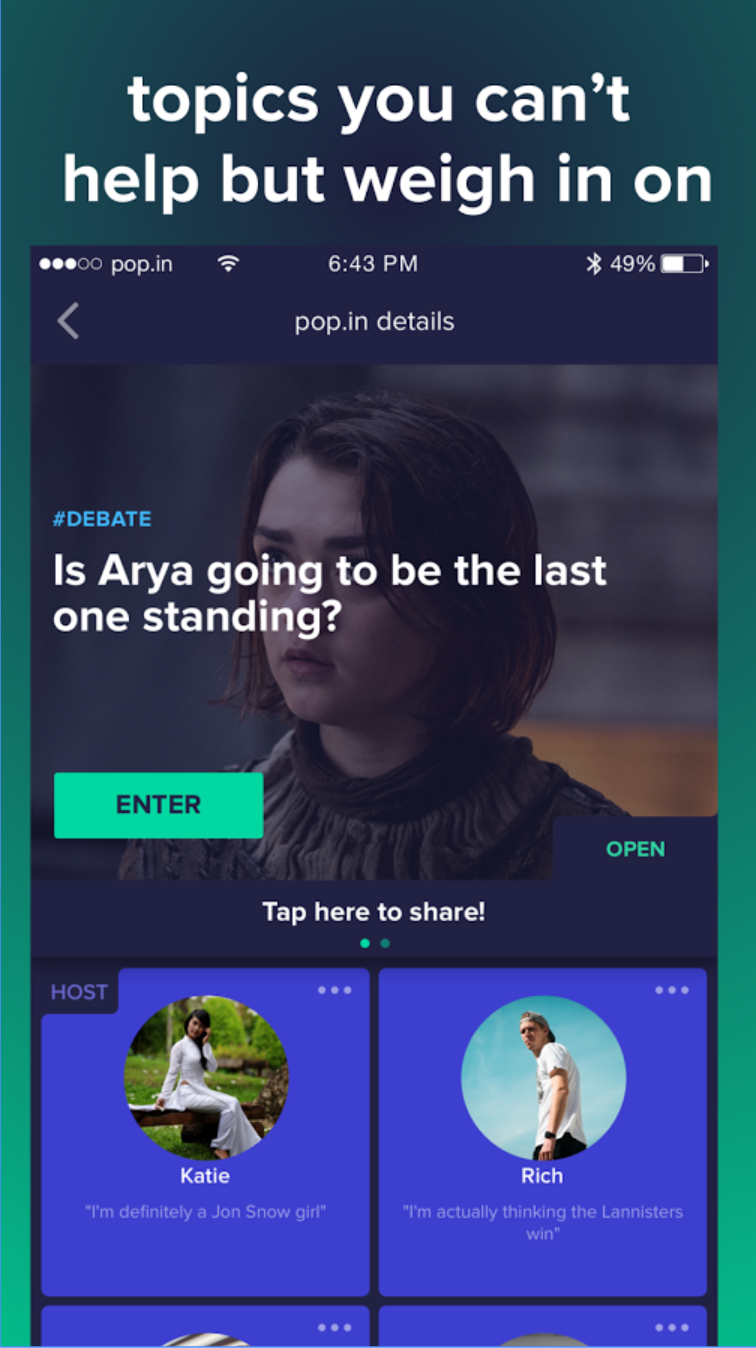 pop.in for Android gallery image