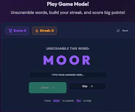 Safe Word Unscrambler gallery image