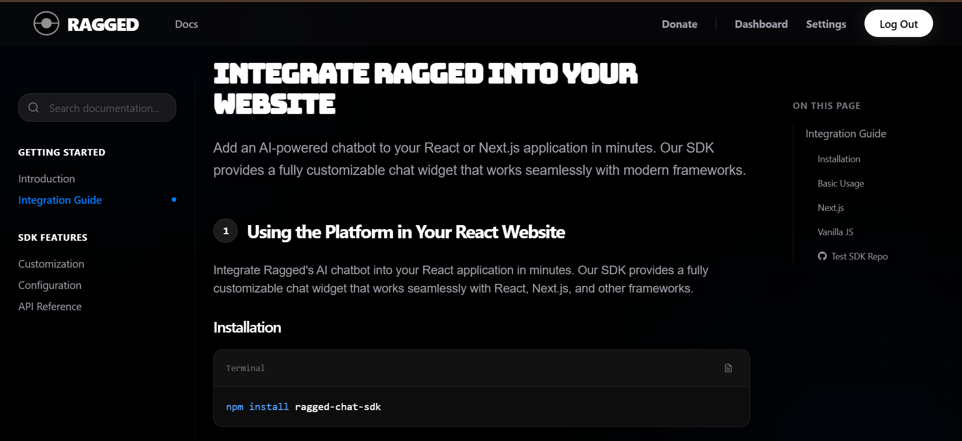 Ragged gallery image