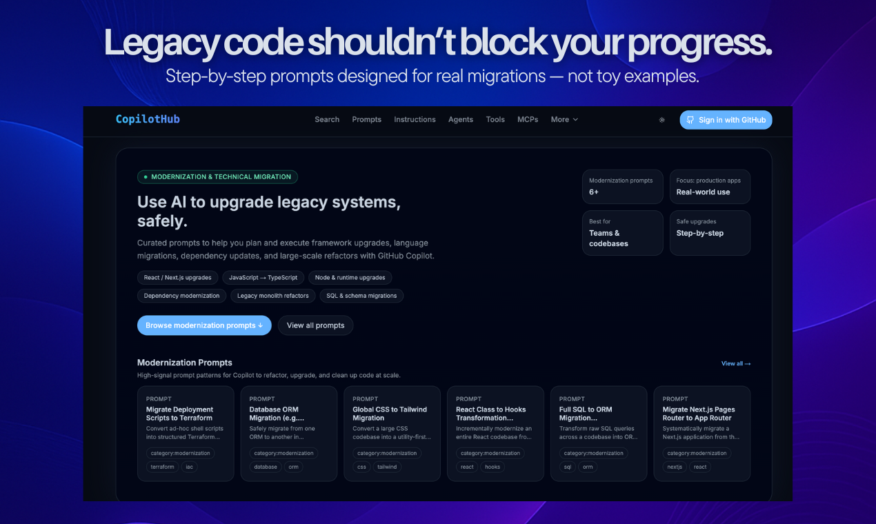 CopilotHub gallery image