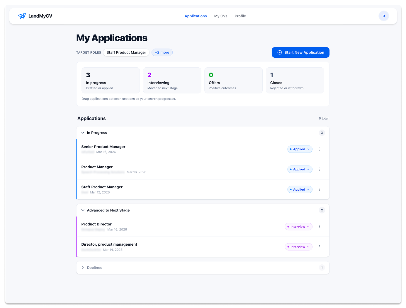 LandMyCV gallery image