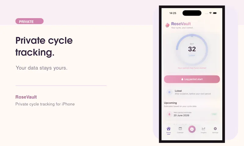 RoseVault screenshot 1