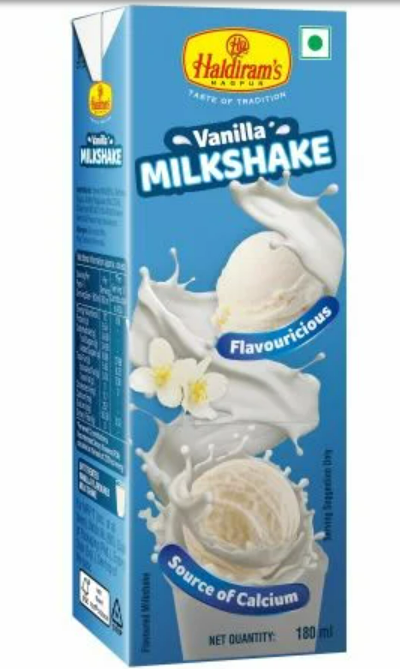 Vanila Milkshake - (180ml - Pack of 10)