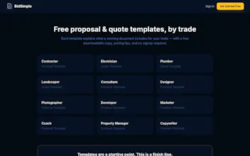 BidSimple gallery image