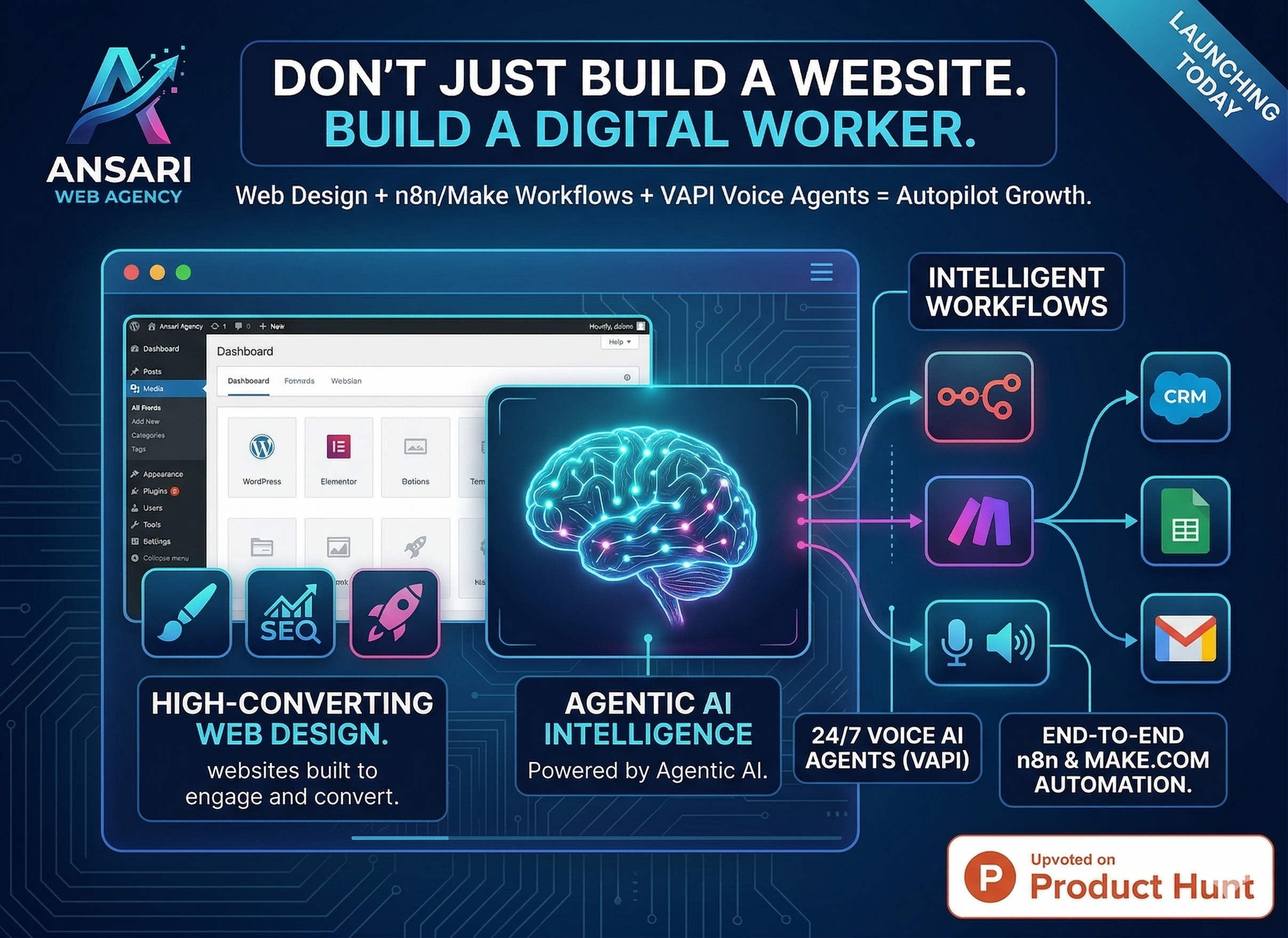 AI-Powered Web & Automation Studio