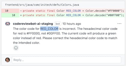 CodeReviewBot.AI gallery image